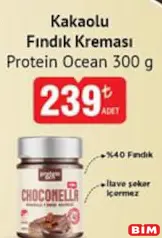 PROTEİN OCEAN KAKAOLU FINDIK KREMASI 300 G fiyat ve kampanya bilgisi